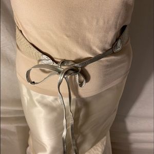 Vintage MZ.Accessories of N.Y. Snakeskin Belt